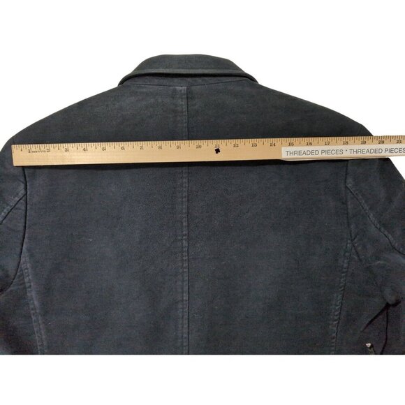 Tommy Hilfiger Moleskin Jacket Blazer Sport Coat Mens 40 Long Blue 3 Button - Picture 10 of 12